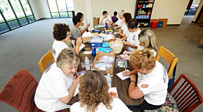 Sending love from a ‘patriotic town’