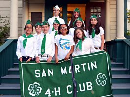 San Martin 4-H executive board takes the lead