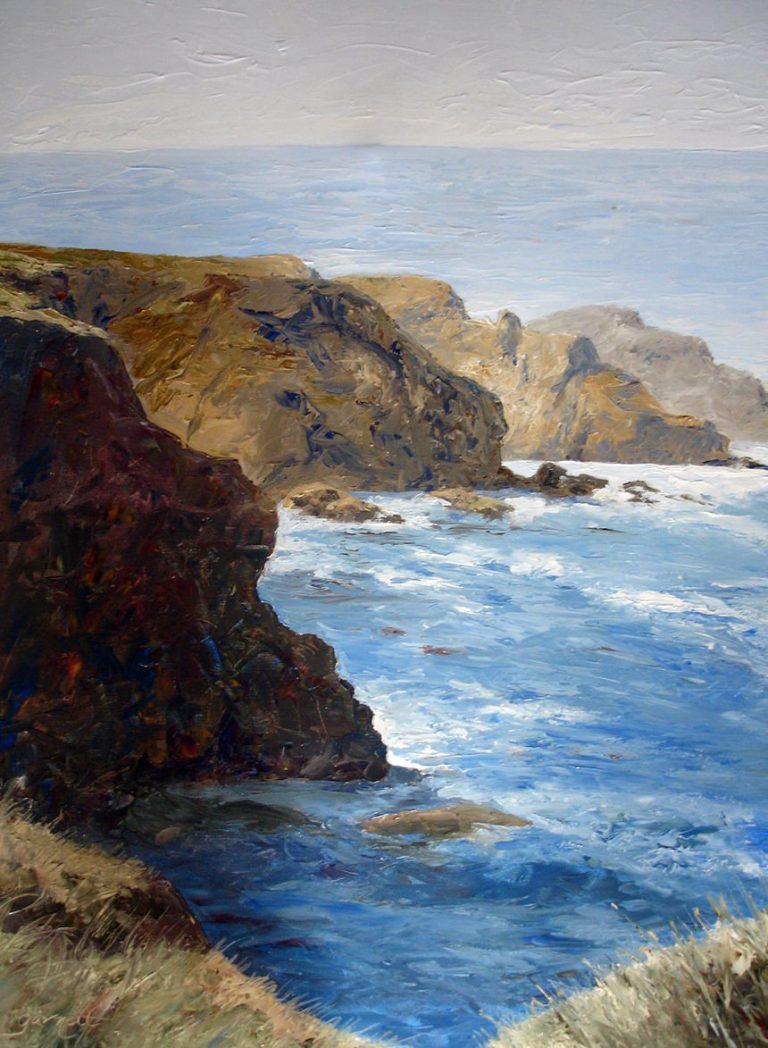 Making her mark with landscapes