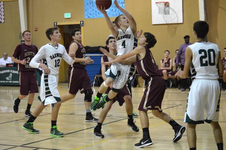 Oakwood runs by Scotts Valley as the Hawks ready for league play