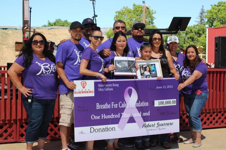 Robert “The Ghost” Guerrero donates $100K to BFC Foundation