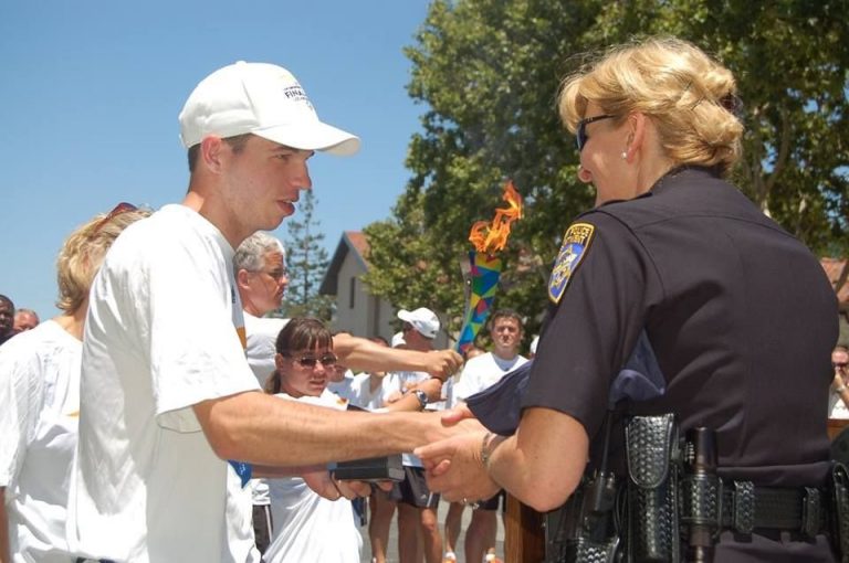 ‘Flame of hope’ passes through Gilroy