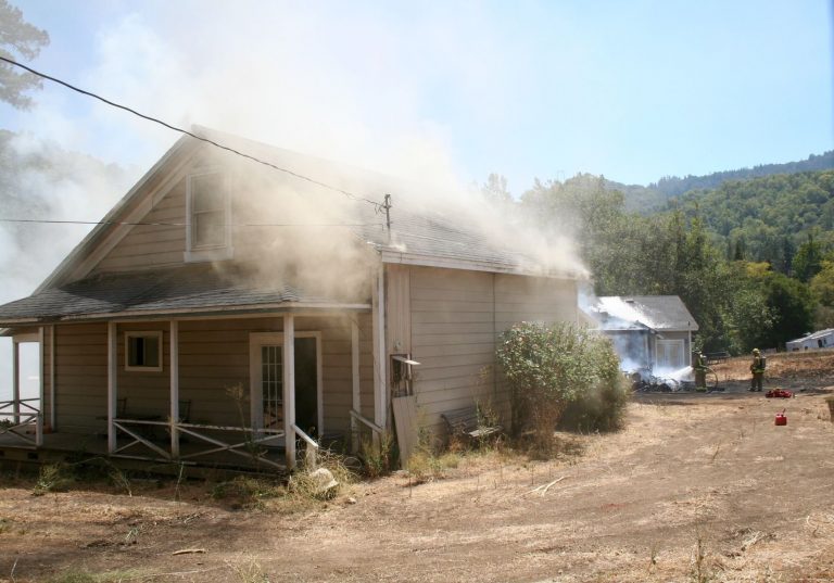 Fire consumes two homes in west Gilroy