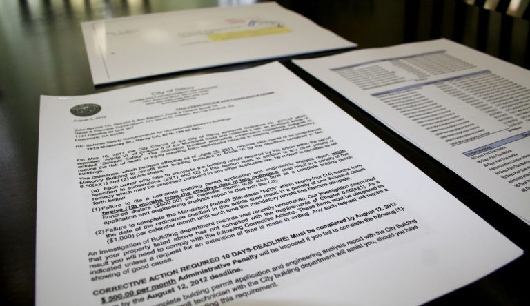 City spells out contacts on unsafe buildings