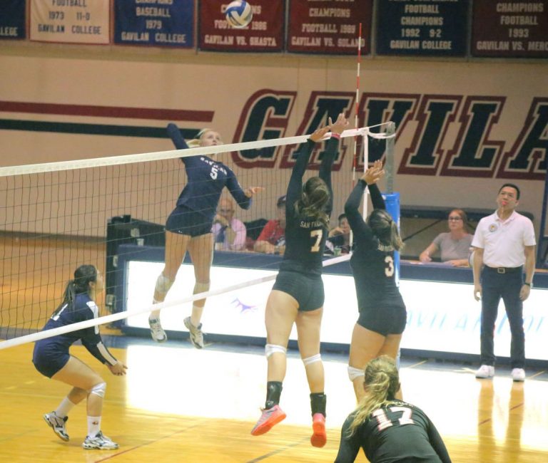 JUCO Volleyball: Rams fall to CCSF 3-2