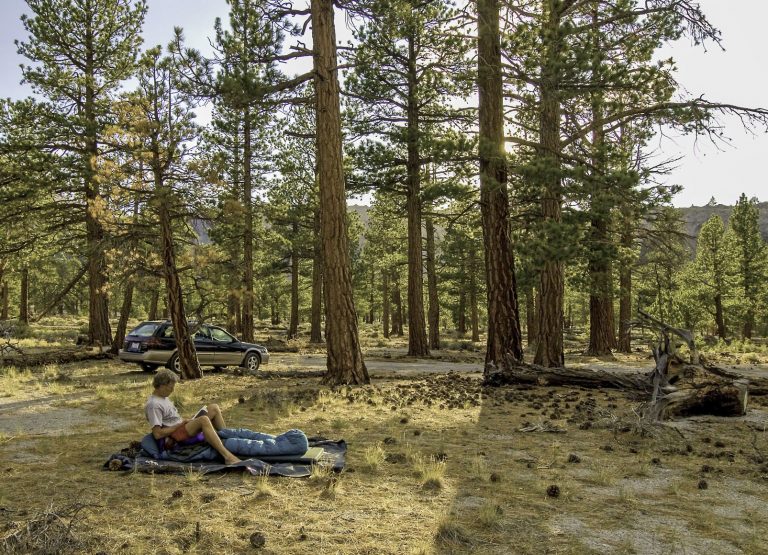 Getting Out: Bagging out hits his camping sweet spot