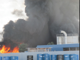 Building Saved from Big Blaze