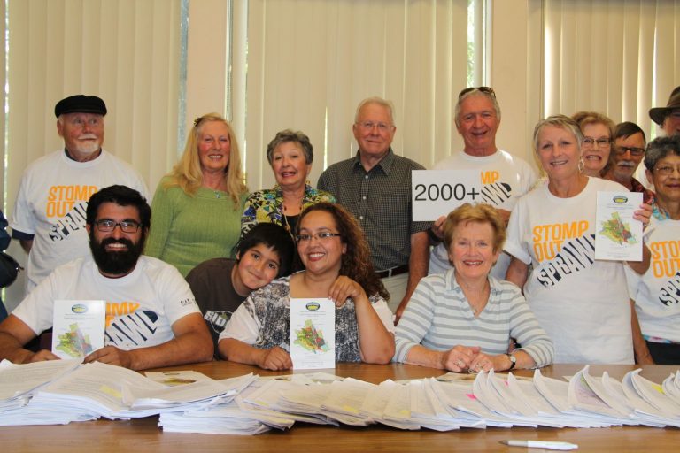 Urban growth boundary petitions delivered to City Hall