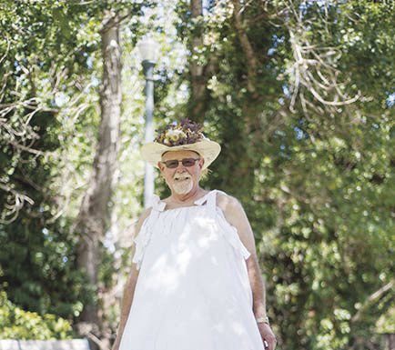 Mr. Garlic passes the bulb