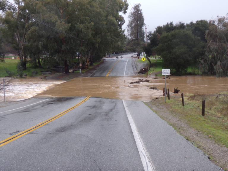Storm closes Christmas Hill Park entrance