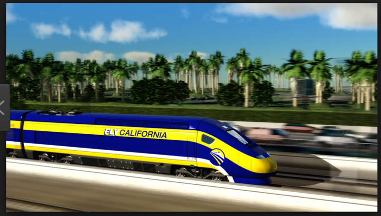 Gilroy Mixed on High Speed Rail