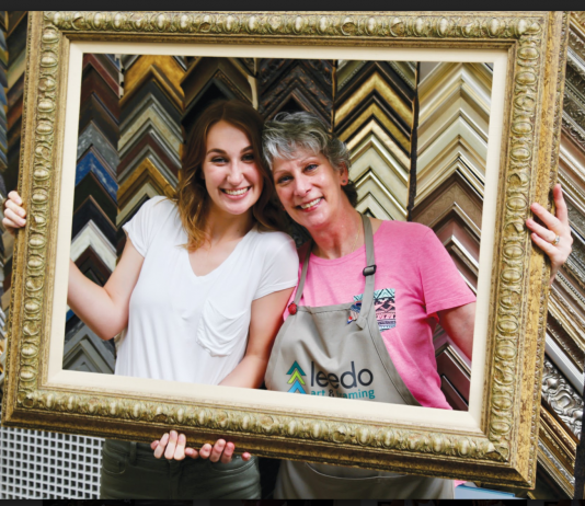 Business: Leedo Frames Supports Local Art