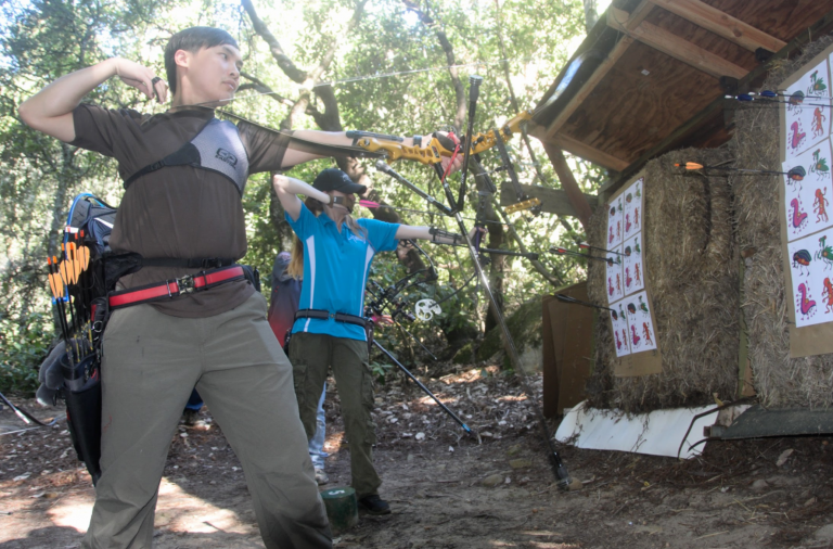 Bow shooters aim for bugs