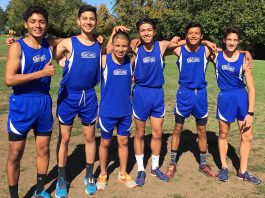 Gilroy cross country sweeps first Center Meet
