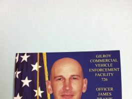 Officer James Branik, fiercely loyal and tenacious