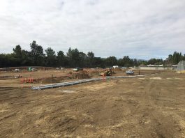 Crews move dirt for James Ranch expansion