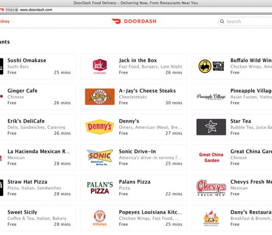 Local restaurants enlist delivery service