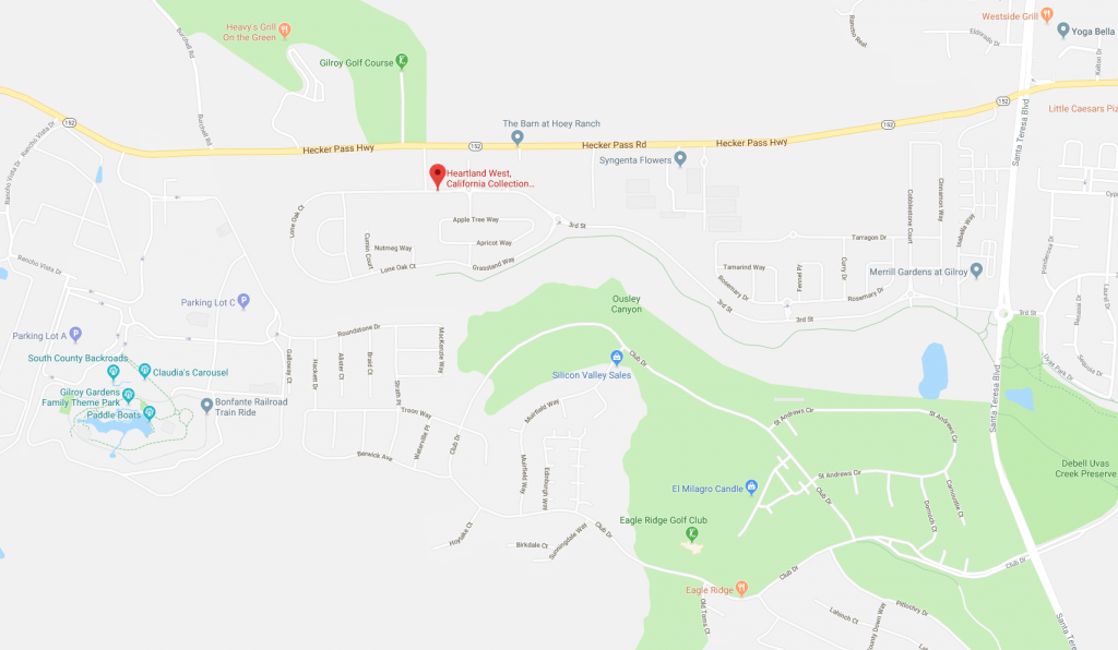 Hecker Pass neighborhoods