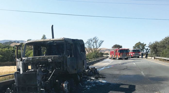 Ten fires light up the sky, block 101