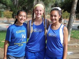 Gilroy cross country on the fast track