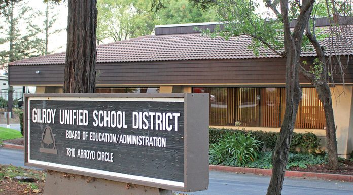 gilroy unified school district administration building camino arroyo