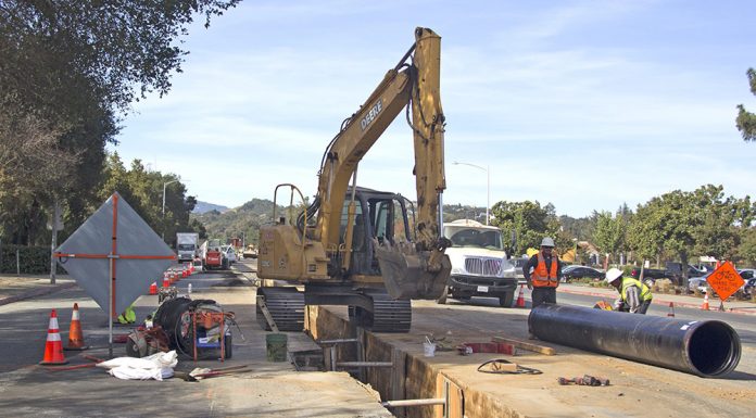 City says First Street work is on schedule