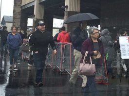 Grocery stores increase hygiene efforts