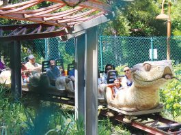 gilroy gardens timber twister roller coaster