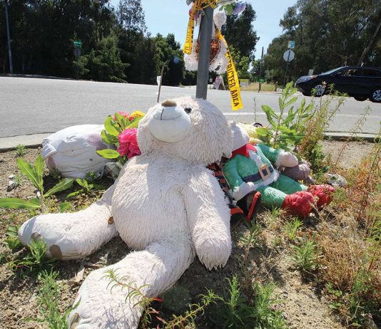 Memorial items to be removed