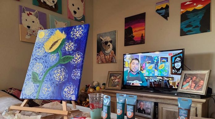 nacho moya art gallery and studio virtual paint social media