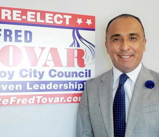 fred tovar gilroy city council