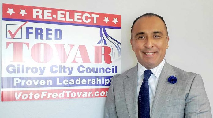 fred tovar gilroy city council