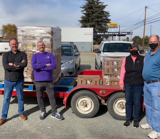 St. Joseph’s Center receives turkey donation from San Martin locals