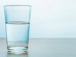 drinking water tap glass cup