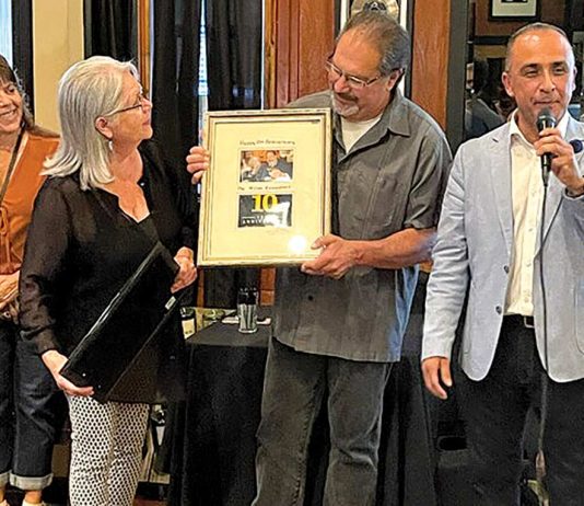 Milias Restaurant owners mark 10 years