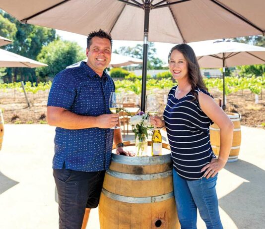 calerrain geoff mace chantelle mace vineyards winery