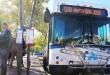 gilroy transit center bus santa clara valley transportation authority commuting glenn hendricks rapid 568
