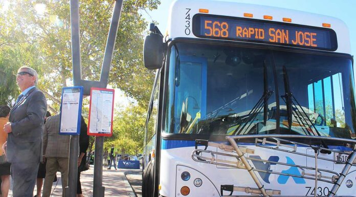 gilroy transit center bus santa clara valley transportation authority commuting glenn hendricks rapid 568