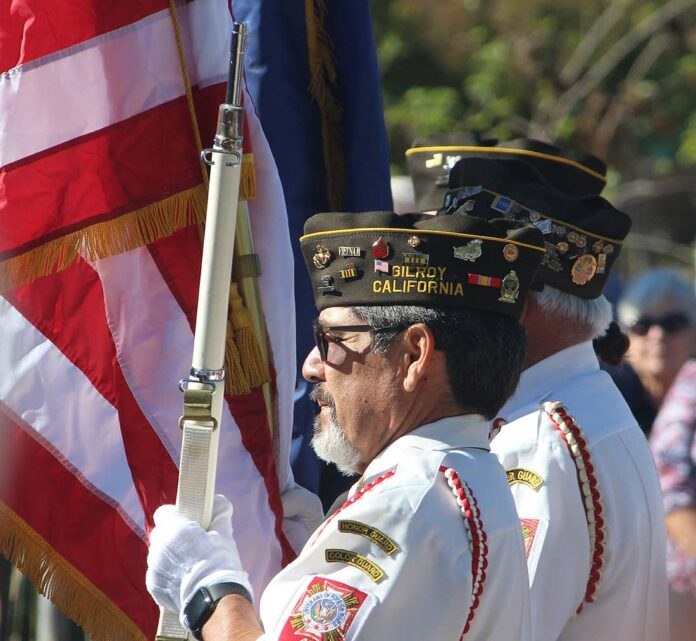 veterans day vfw post 6309 color guard