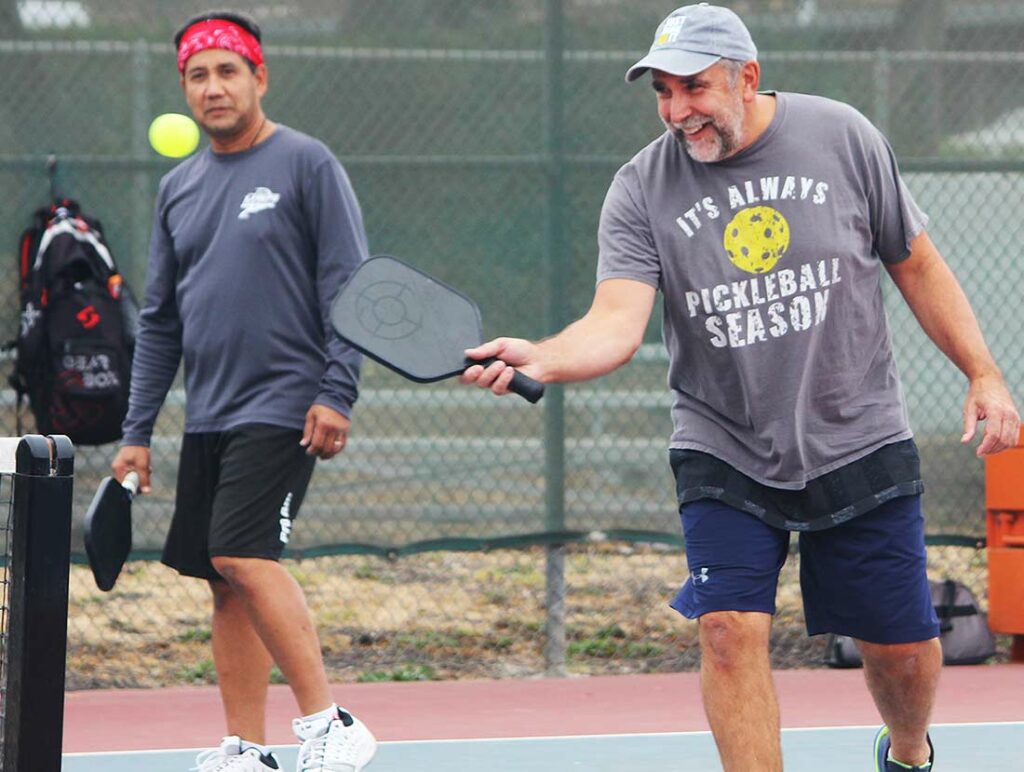 Fernando Imperio Bruce Serpa pickleball San Juan School