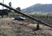 highway 101 mesa road crash highway 25