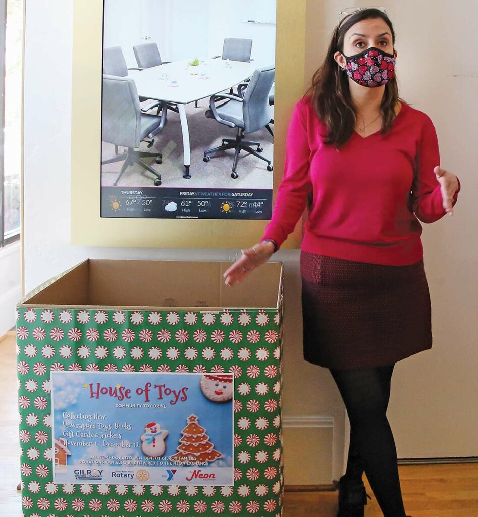 toni bowles neon exchange house of toys toy drive