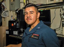 Photo: Gilroyan serving aboard USS Essex juan laragalvan uss essex