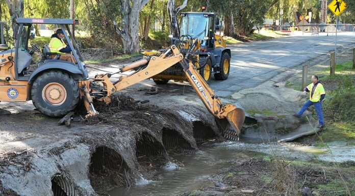 miller avenue silva's crossing uvas creek flooding christmas hill park gilroy public works