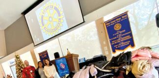 rotary club of gilroy winter community service project cold weather clothing coats