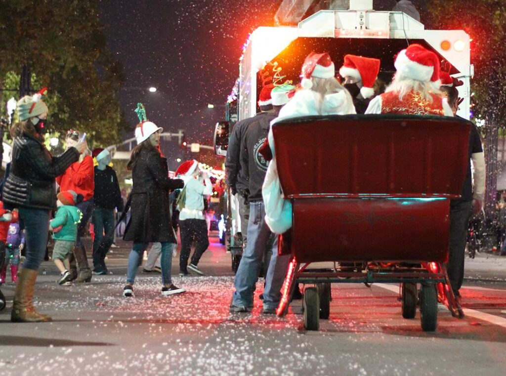 Local Scene Holiday festivities downtown; Gilroy Lions benefit