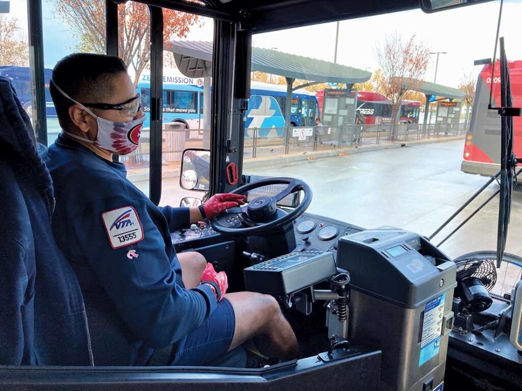 felipe begines bus driver santa clara valley transportation authority