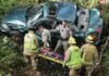 hecker pass road highway crash cal fire california highway patrol