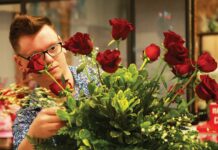 thomas anthony expressions floral valentine's day rose arrangement
