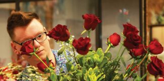 thomas anthony expressions floral valentine's day rose arrangement